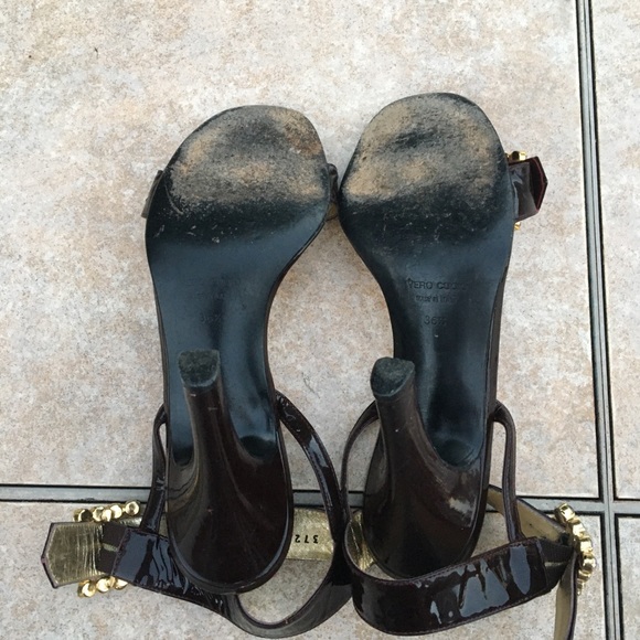 Dolce & Gabbana Ankle Strap Buckle Jeweled Sandals - Picture 15 of 16